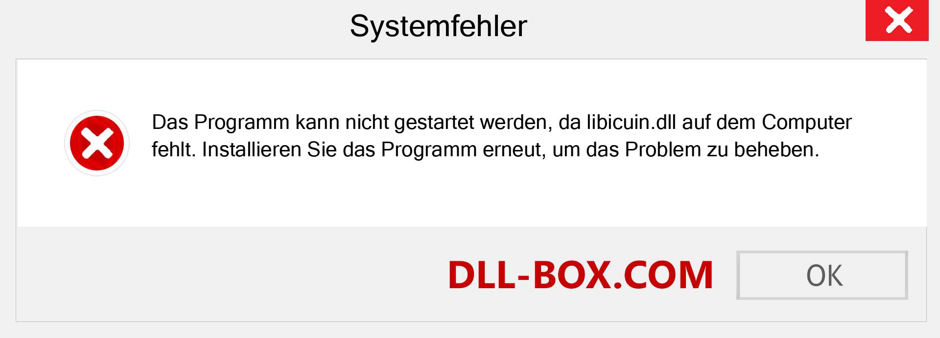 libicuin.dll-Datei fehlt?. Download für Windows 7, 8, 10 - Fix libicuin dll Missing Error unter Windows, Fotos, Bildern